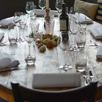 gedeckter Tisch im Restaurant